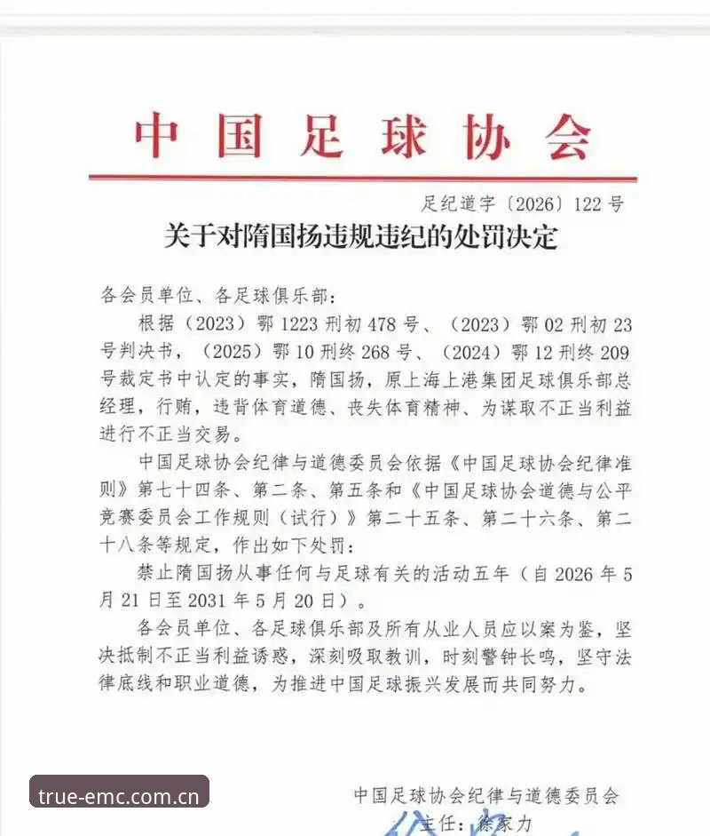 emc体育官方正版入口安全吗 足协公布第三批禁足名单最新动态,65人涉案引发行业地震